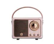 S05 Retro Camera Shape Wireless Bluetooth Speaker with Radio 360 Surround Outdoor Subwoofer Music Player Hands-free Answering For Hiking