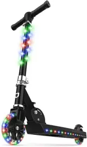 Jetson Jupiter Kick Scooter for Kids, LED Light-up Scooter, Adjustable Handlebar