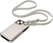 Keallce Case for iPhone 15 Plus 6.7'' Detachable Crossbody Wallet Case with RFID Blocking Card Slots, 360?Stand Ring Flip Leather Protective Cover Lanyard Shoulder Strap Women for iPhone 15 Plus Beige