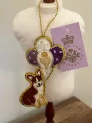 NEW*Royal Collection Trust Platinum Jubilee Corgi 2022 Decoration*Elizabeth II
