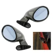 2pcs F1 Racing Style Carbon Fiber Universal Car Side Wing Rearview Mirrors (for: MG)