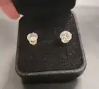 Bella Luce 14k Yellow Gold Stud Earrings w/ 6.5cwt Cubic Zirconia stones
