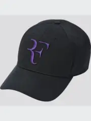 New Sold Out Uniqlo Roger Federer Tennis Cap Black JAPAN