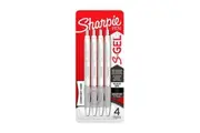 SHARPIE GeLabel ue/Black Pack of 4 Box of 6