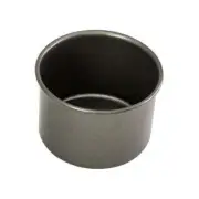 Bakemaster Loose Base Carbon Steel 10cm Round Cake Pan Oven Baking Mould Grey