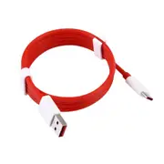 6 Dash Type C For Oneplus 3 3T 5 5T 4A Fast Charging Usb 3.1 Round Cable 1Metre Red Cables & Adapters