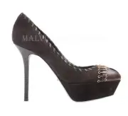 SERGIO ROSSI SHOES WHIPSTITCHED SUEDE SNAKESKIN PLATFORM PUMPS $995 IT 39 US 9