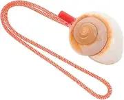 GREENADSCAPE Natural Conch Shell Whistle Creative Birthday Party Favors Beach Decorations Durable for Distinctive Design for Fun and