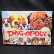 Vintage DOG-OPOLY A Tail Wagging Property Trading Board Game Monopoly Theme