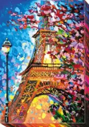 Bead embroidery kit In the colors of autumn needlework kit Art beadwork pattern