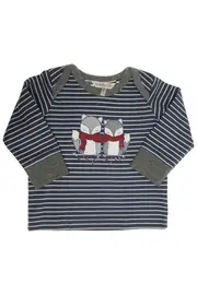 Moody Stripe Envelope Neck--FOX-FW131348