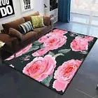 Rugs 3D Rose Flower Printed Large Rugs Kitchen Floor Mats Hallway Runner Rug