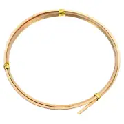Half Hard Brass Wire, 1 Roll 12Ga/2x2mm 1.2m/3.94ft Square Craft Wire, Brass