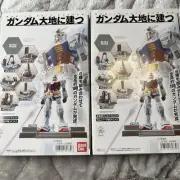 Bandai Gundam Erected on the Earth Plastic Model 2 pieces
