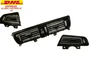 BMW 5 Series F10 F18 528 530 Grill Dash AC Air Vent SET Piano Black 3 PCS Oem