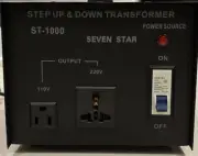 Power Heavy Duty Step 1000W Up/Down Voltage Transformer Converter 110V《==》240V