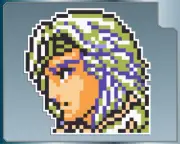 CECIL as PALADIN Mugshot from Final Fantasy Vinyl Decal #1 Sprite Sticker