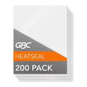 GBC Laminating Sheets, Thermal Laminating Pouches Letter Size, 3mil, HeatSeal...