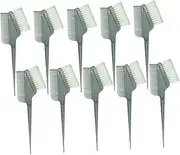 FOMIYES Hair Brush Set 10pcs Dye Applicators Combs Oiling Brush Tinting Tools for Salon Home Use