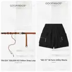 孤僻 GOOPI “MZ-O1” M-FORM UTILITY SHORTS + “FN-D24” FIDLOCK