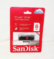 Sandisk Cruzer Glide 8 GB USB 2.0 Flash Drive
