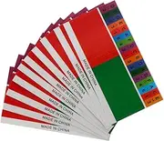 Mikinona Kalimba Piano Note Stickers 10pcs Thumb Piano Decals Musical Scale for Beginners