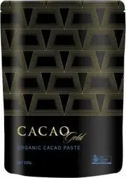 Power Super Foods Cacao Gold Paste Chunks Ceremonial Grade Cert Organic 225g