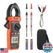 PowerBear Digital Clamp Meter Multimeter 6000 Counts for AC/DC Current and Vo