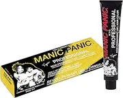 Manic Panic Professional Color Solar Yellow - Medium True Yellow Semi Permanent Gel Hair Dye - Lasts Through 40+ Washes - No Developer Required (3oz)