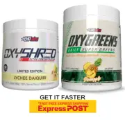 Ehplabs Oxyshred And Oxygreens | Weight Management | Greens | Detox | Gut