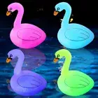4x RGB Solar LED Floating Light Glow Swimming Pool Pond Lamp Waterproof w/Remote