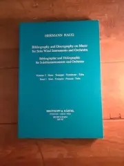 Hermann Haug Bibliography & Discography for Solo Wind Instruments Orchestra 1730