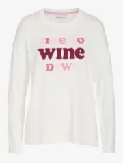 NEW PETER ALEXANDER TIME TO WINE DOWN PJ TOP WOMENS MEDIUM M RRP$69.95
