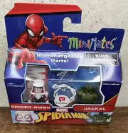 Minimates Marvel Spider-Gwen & Jackal New Sealed Diamond Select