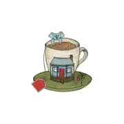 The Nonsense Maker Koala Teacup Magnet