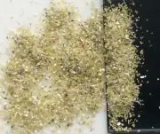 Yellow Raw Uncut Diamond Dust Rough Diamond Dust Yellow Raw Diamond Dust