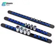 Sleeve Socket Organizer 1/2" 3/8" 1/4"Drive Socket Rail Mountable Sliding Holder