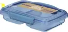 Sistema Ocean Bound Plastic Small Split Container | 350Ml Food Storage Container