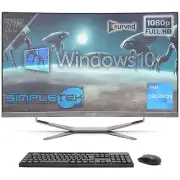 All IN One 27 " Curved G460 RAM 16gb SSD 480gb Windows 10 Pro Computer PC Fixed