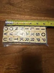 24 Alphabet Dice