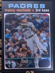 2020 Manny Machado Topps Heritage Action Image Variation SP