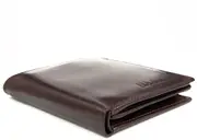 HAARLEM Men KUZE 24900 Executive Leather Wallet Burgundy