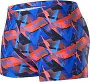 [Xioker] Men Swimsuits Square Legs UPF50+ Swim Jammer Trunks with Drawstring