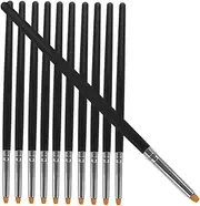 Ipetboom 10pcs Small Eyelash Brush Compact Eyelash Lifting Comb Applicators for Makeup Sturdy Handle for for Home Travel and Beauty Salons