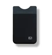 Slim Credit Card Wallet Ultra Thin Black with 2 Card Slots