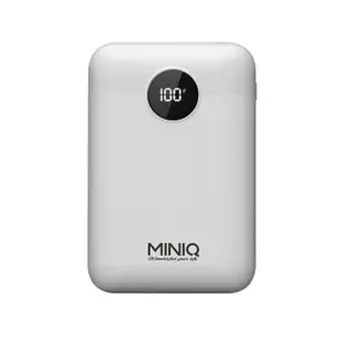 【MiniQ】MD-BP-072 10000mAh 20W PD+QC3.0數顯急速充電行動電源