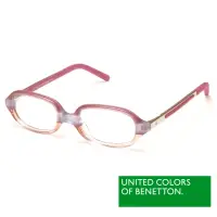 在飛比找momo購物網優惠-【BENETTON 班尼頓】專業兒童眼鏡 透色方框造型系列(