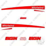 Fits Elgin Whirlwind Decal Kit Vacuum Sweeper - 7 YEAR OUTDOOR 3M VINYL!