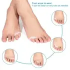 Hammer Toe Straightener Spacers for Bunion Pain Relief, Hallux Valgus, Crooked