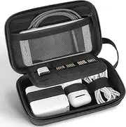 JETech Travel Accessories Organizer Case, Portable Electronic Pouch Gadget Bag for MacBook Power Adapter, Cable, Stylus Pen, SD Card, Charger, Mouse, Power Bank, USB Flash Drive